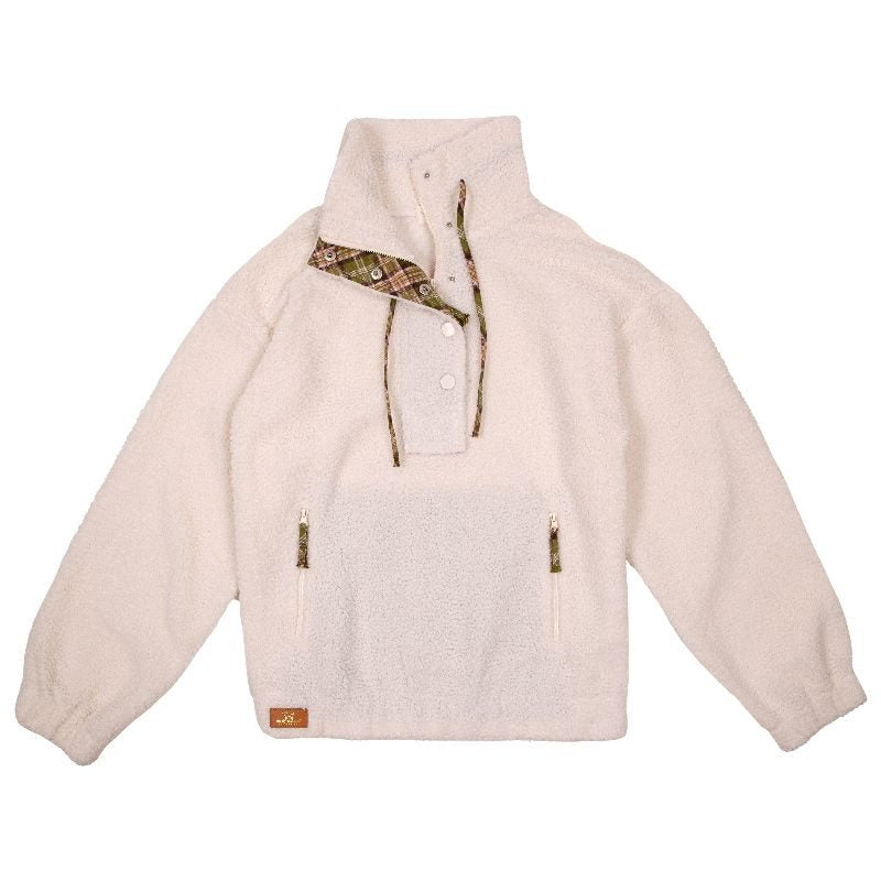Outdoorsy Pullover - Cream - F23 - Simply Southern