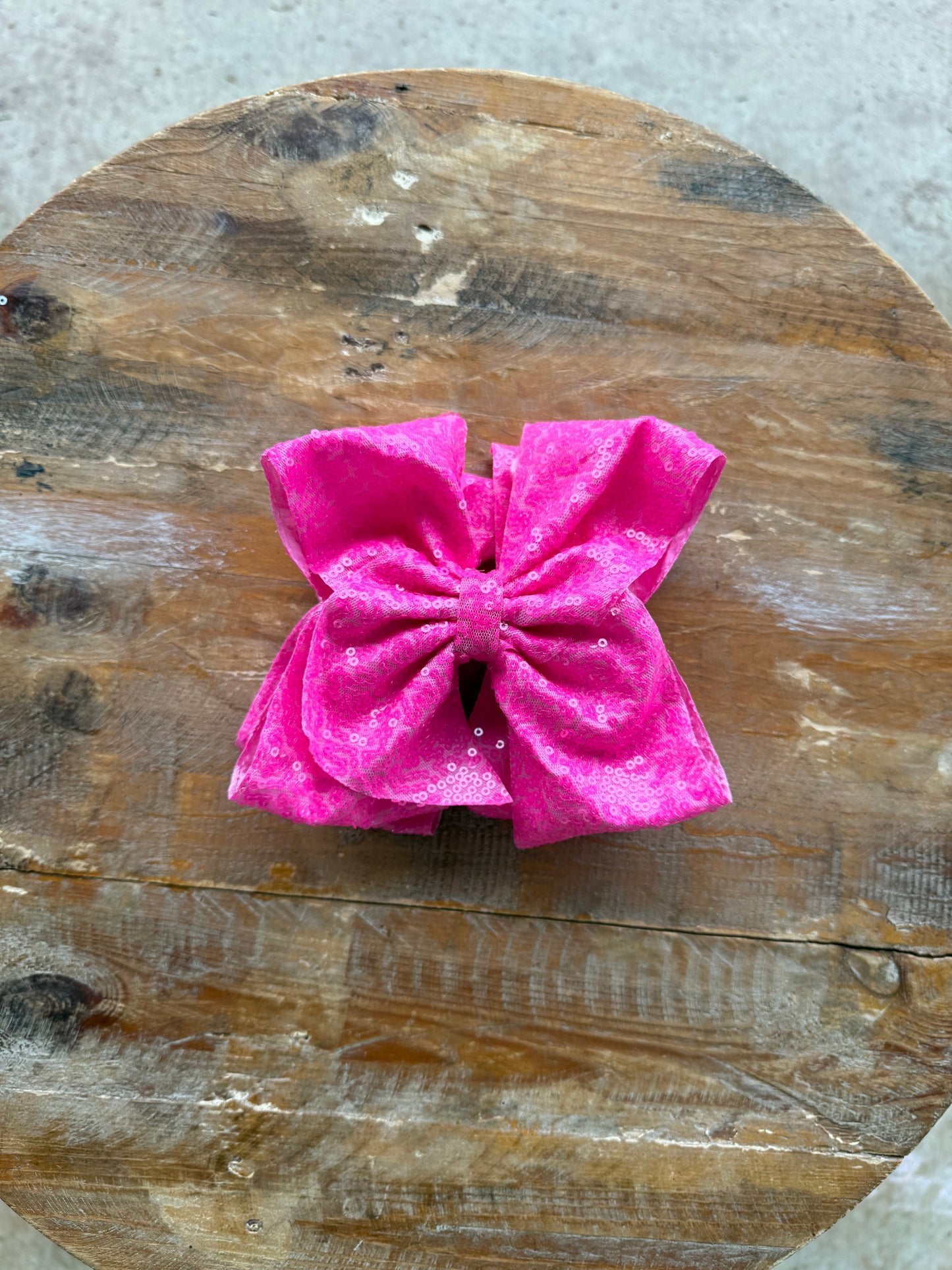 Sequin 7 inch bows