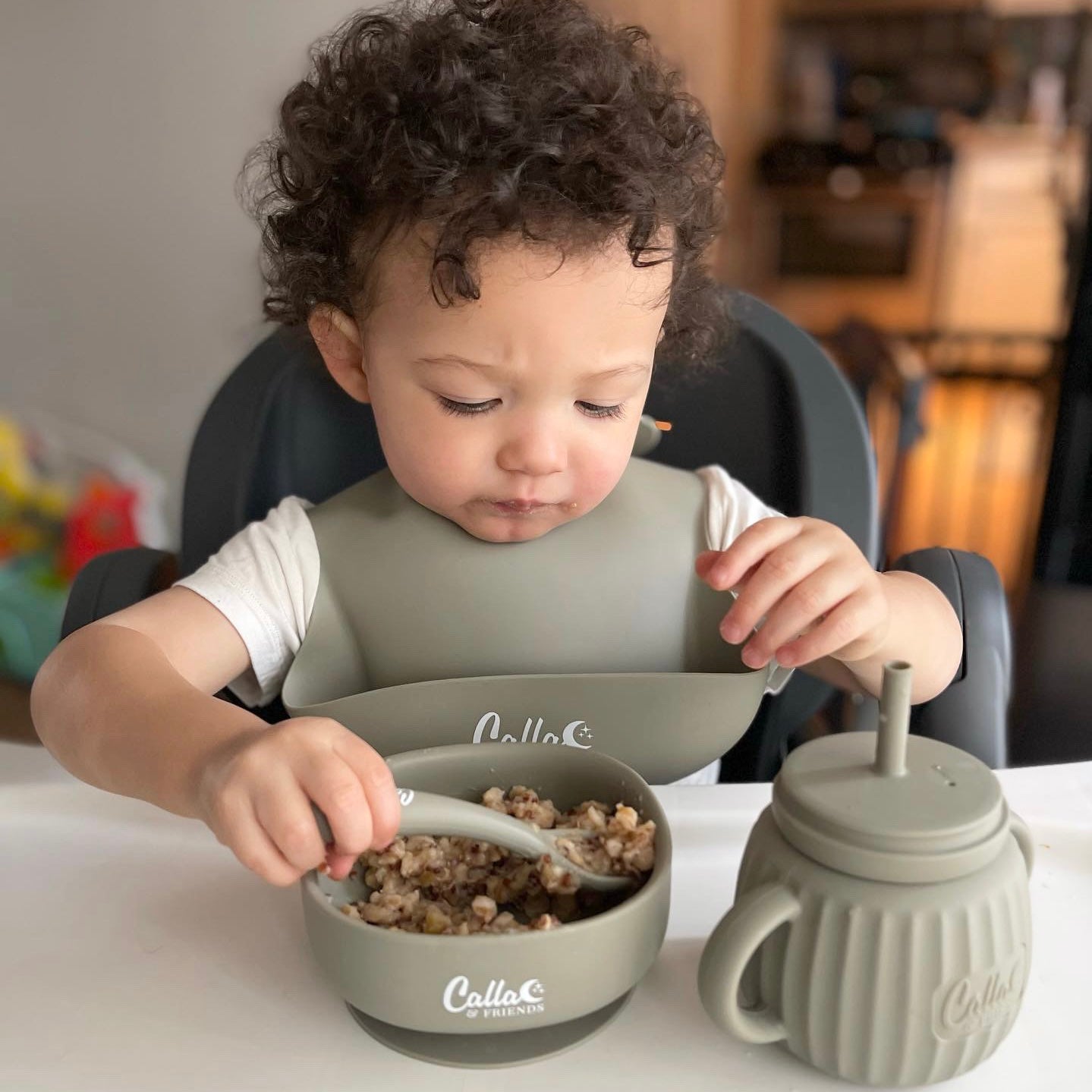 Square Suction Bowl