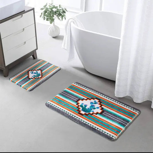 Western 2pc Bath Mat