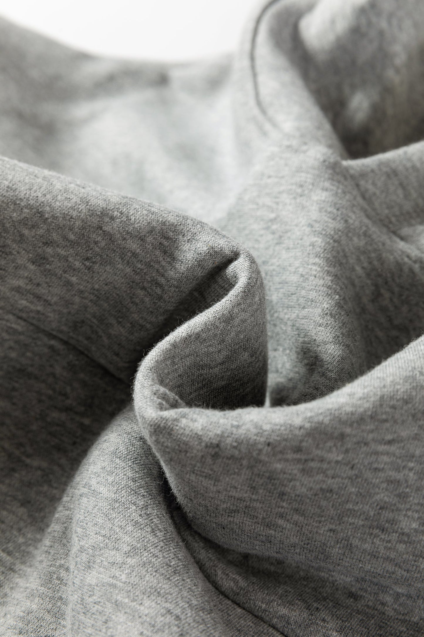 Contrast Rope Drawstring Ruffle Drop Shoulder Hoodie