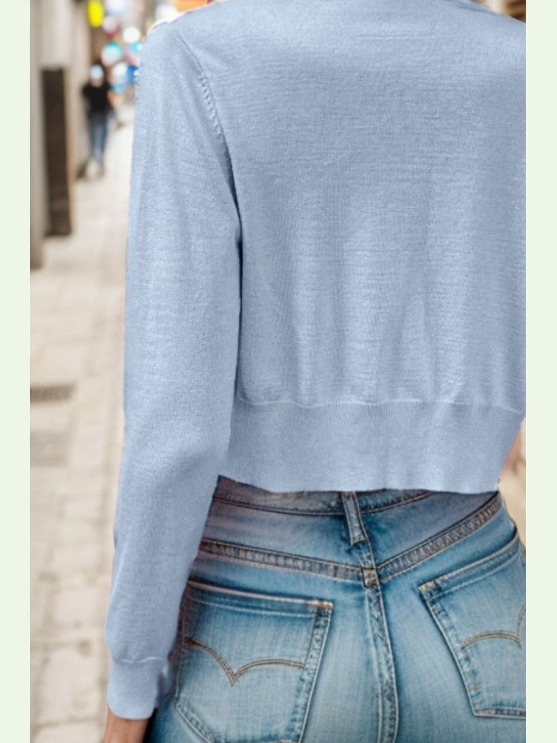 Women Button Up Long Sleeve Cardigan