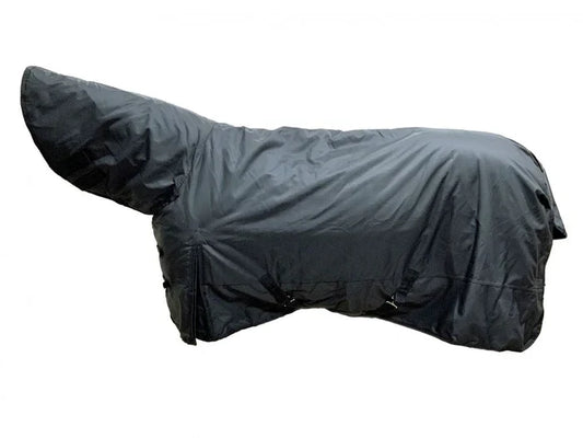 1200D Waterproof & Breathable Combo Full Neck Turnout Blanket – Black