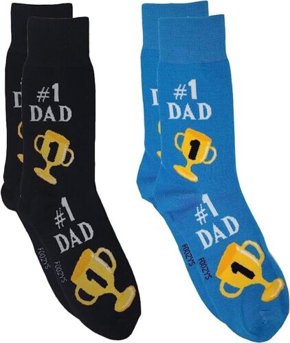 Graphic Adult Socks - Foozy - #1 Dad