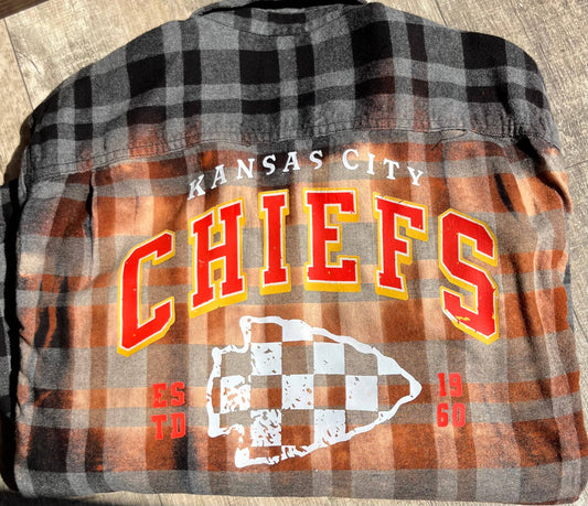 Arrowhead Check Bleached Flannel   