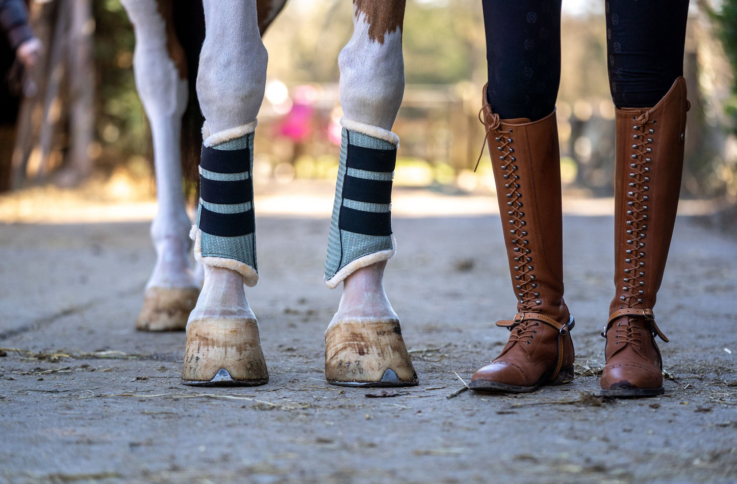 Teaparty Green Saddle Pad Set (Limited Edition)