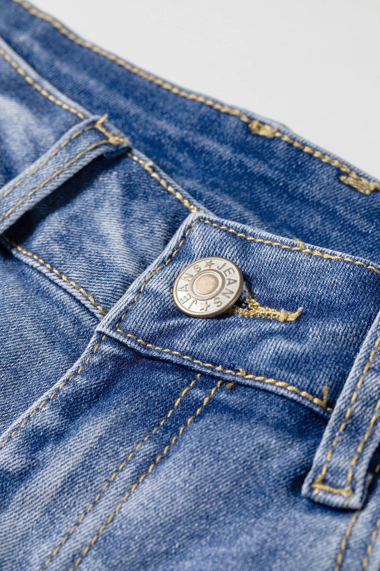 Western Embroidered Flare Leg Full Length Jeans