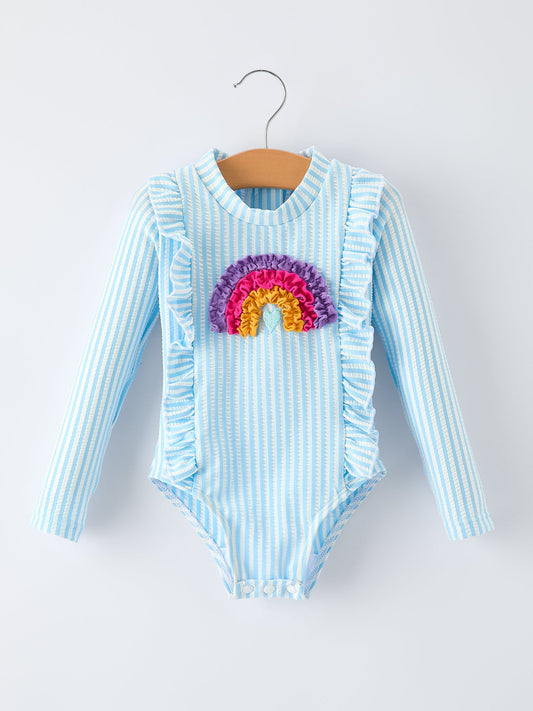 Rainbow Baby Girls One Piece Swimsuit