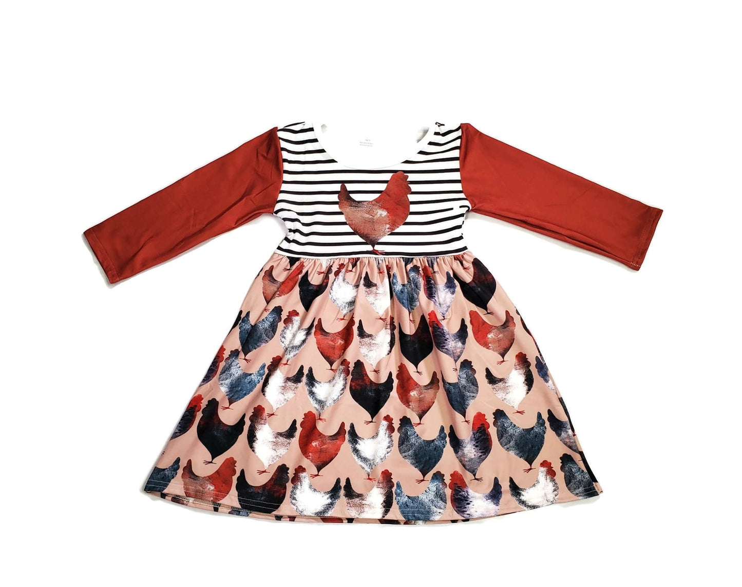 The Coop Long Sleeve Milk Silk Dress