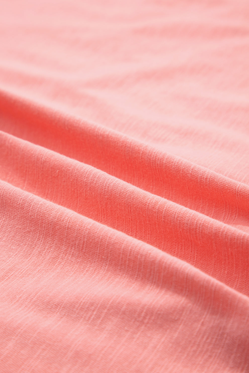 Flower Patch Exposed Seam 3/4 Sleeve T-Shirt