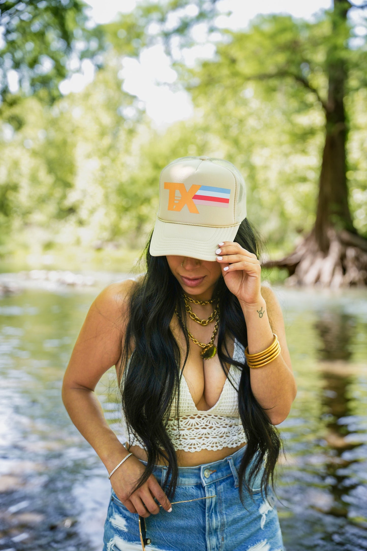 TX CUSTOM TRUCKER HAT