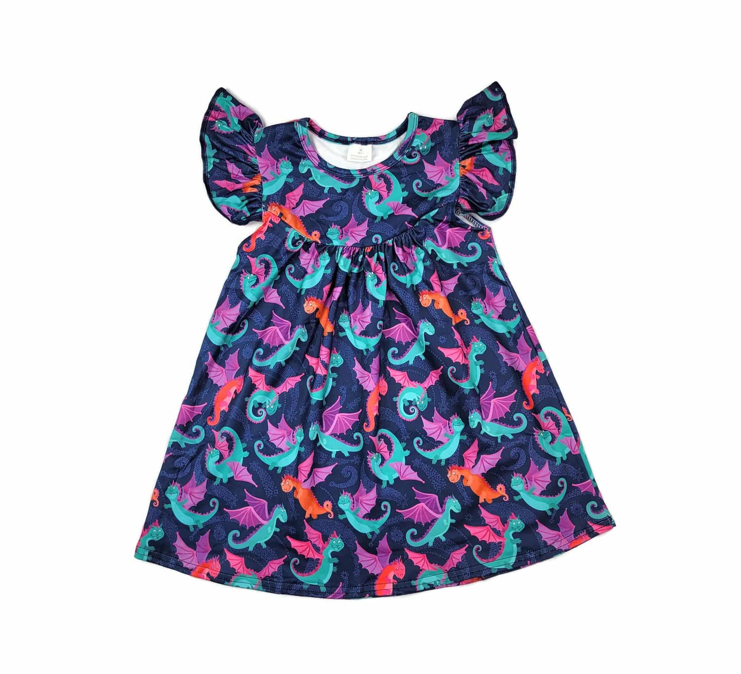 Dragon Milk Silk Flutter Dress