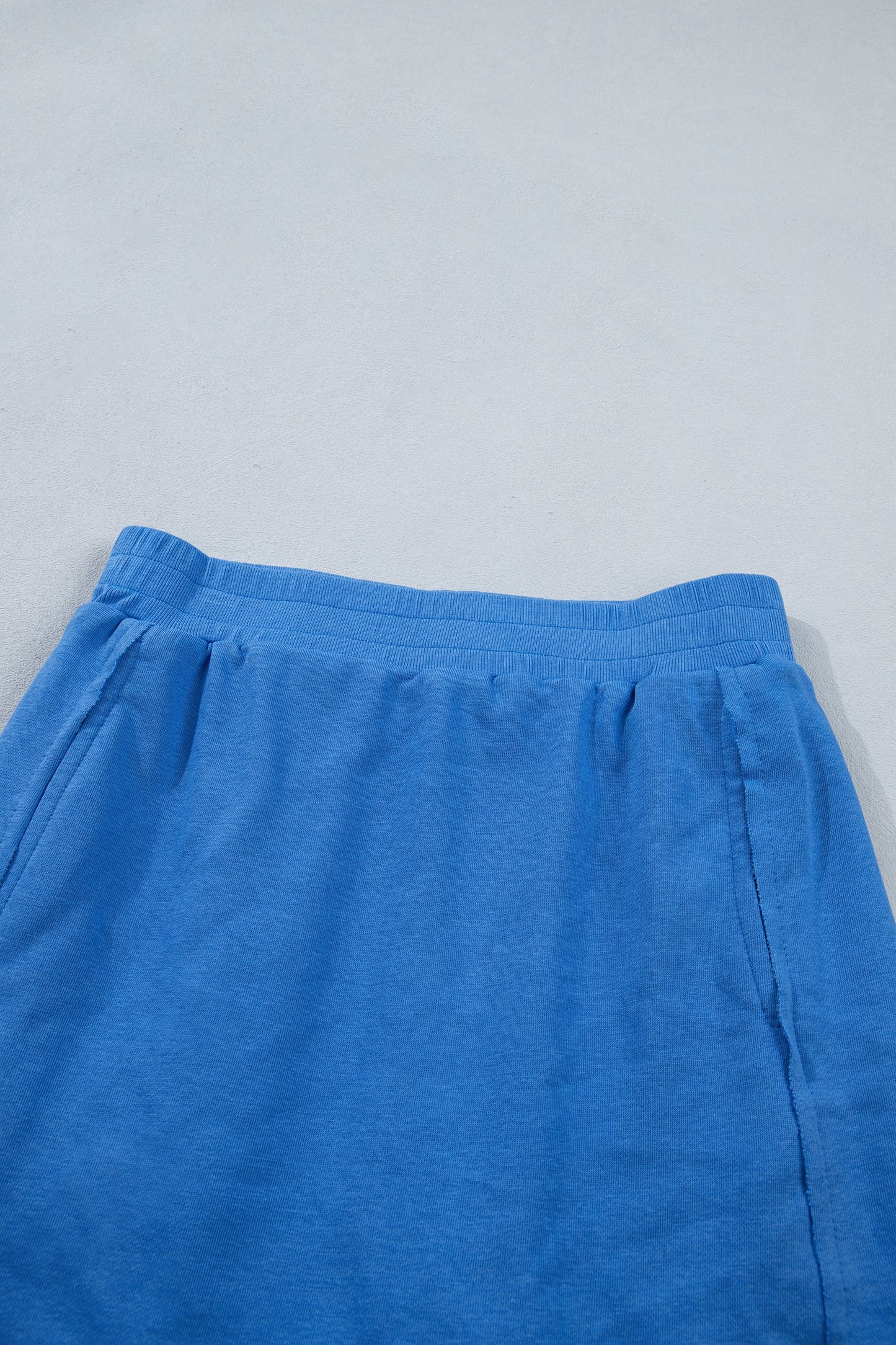Solid Tank Top and Elastic Waist Mini Skort Set