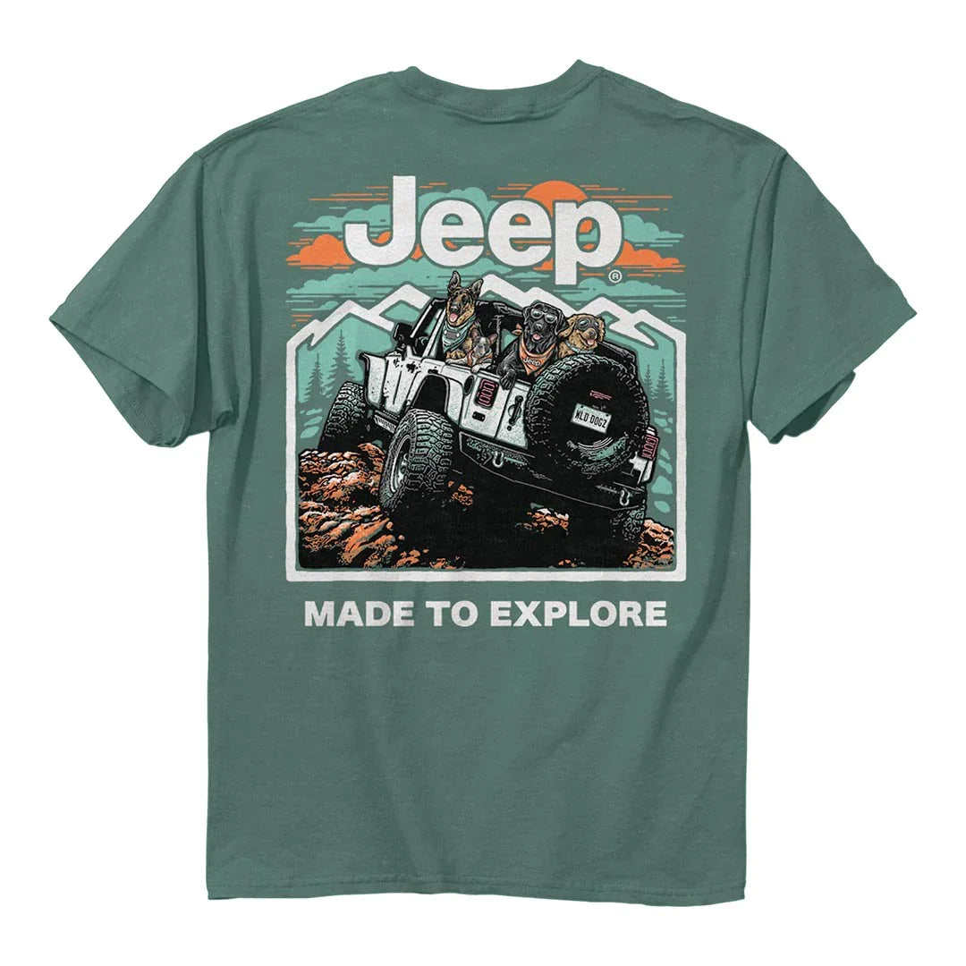 Off-Road Trip - Made To Explore - Adult T-Shirt - Jeep®