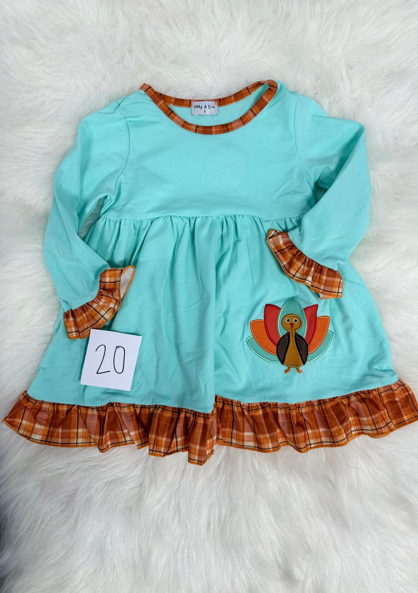 Mint Green Thanksgiving Dress (#20)