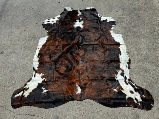 Tricolor Cowhide