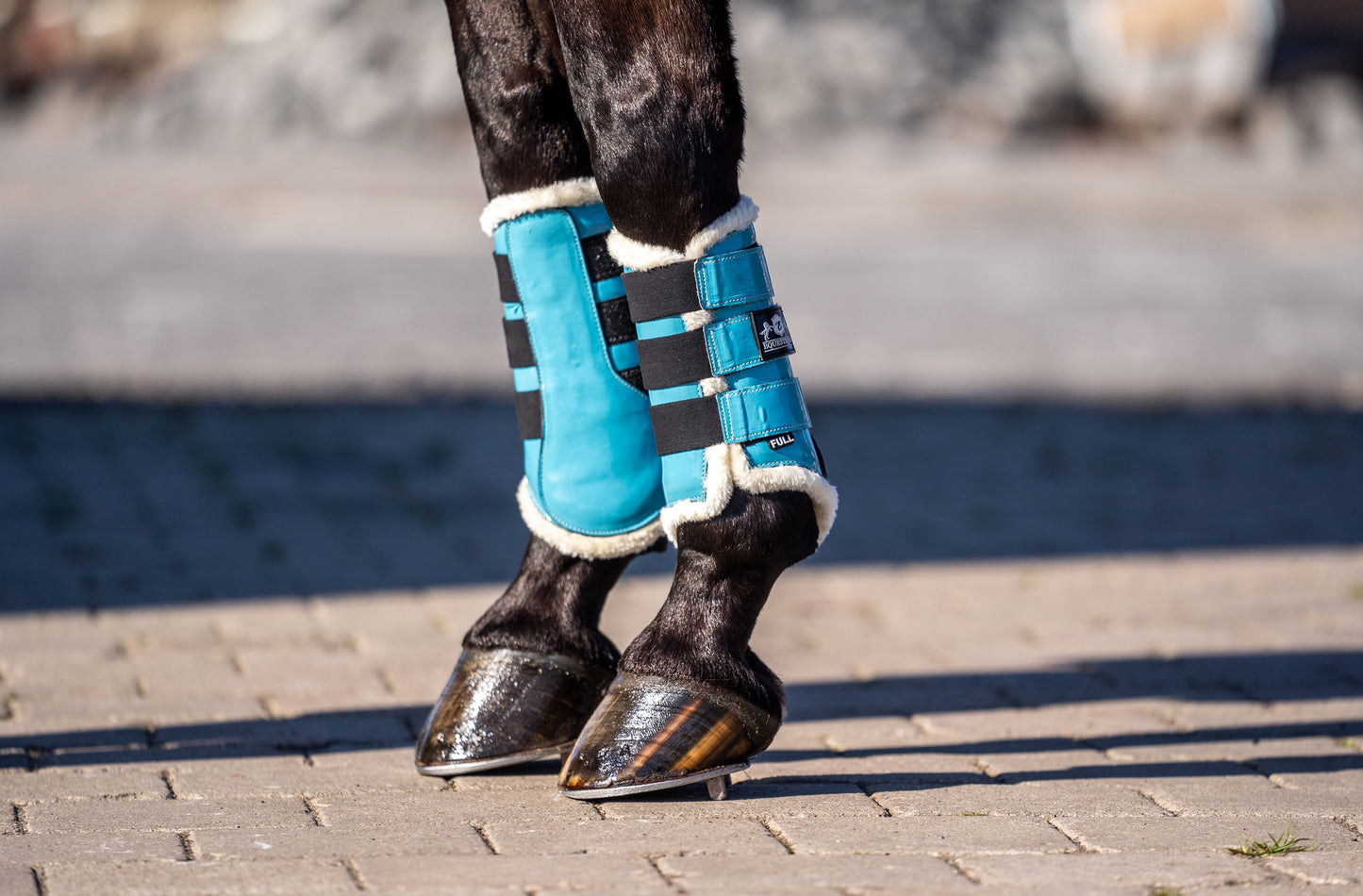 Alice Blue Brushing Boots