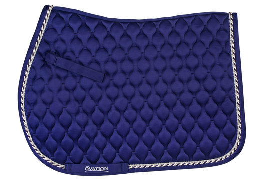 Quilted Satin All-Purpose Saddle Pad - Night Sky