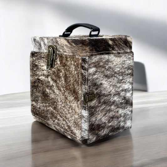 All cowhide Jewelry box