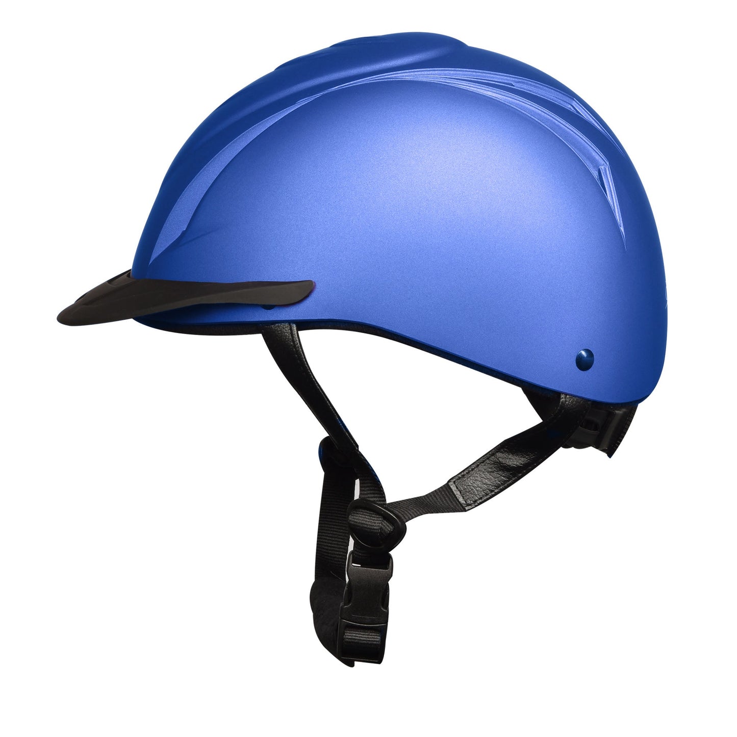 Metallic Deluxe Schooler Helmet - Blue