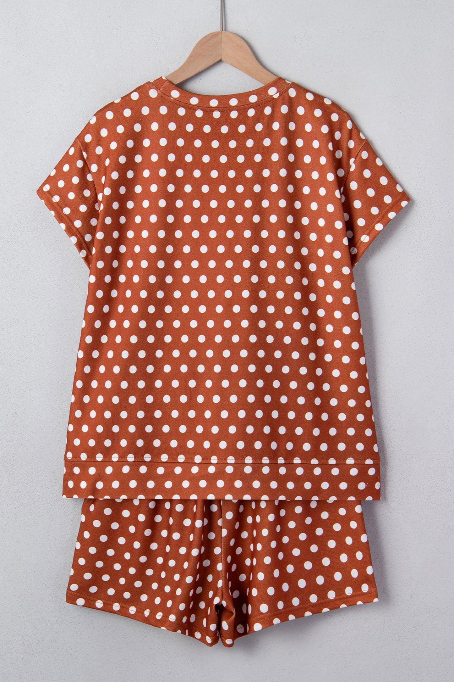 Polka Dot Top and Shorts Set