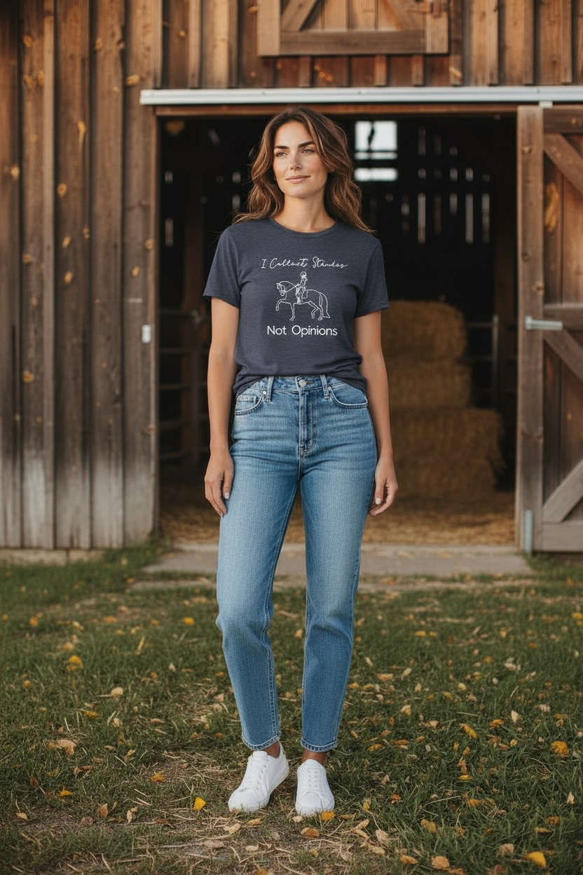 I collect strides not opinions tee