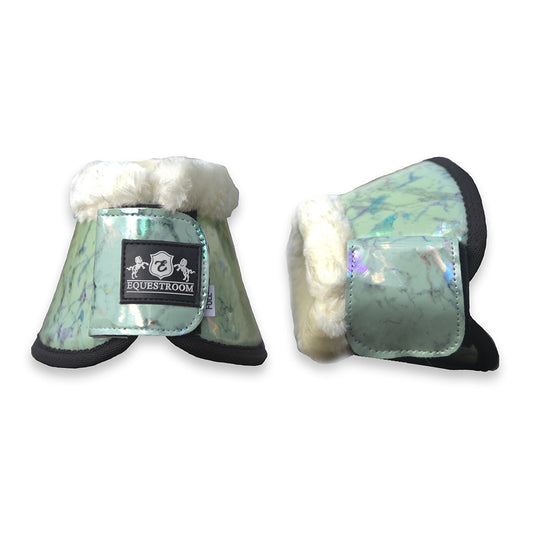 Marble Mint Bell Boots