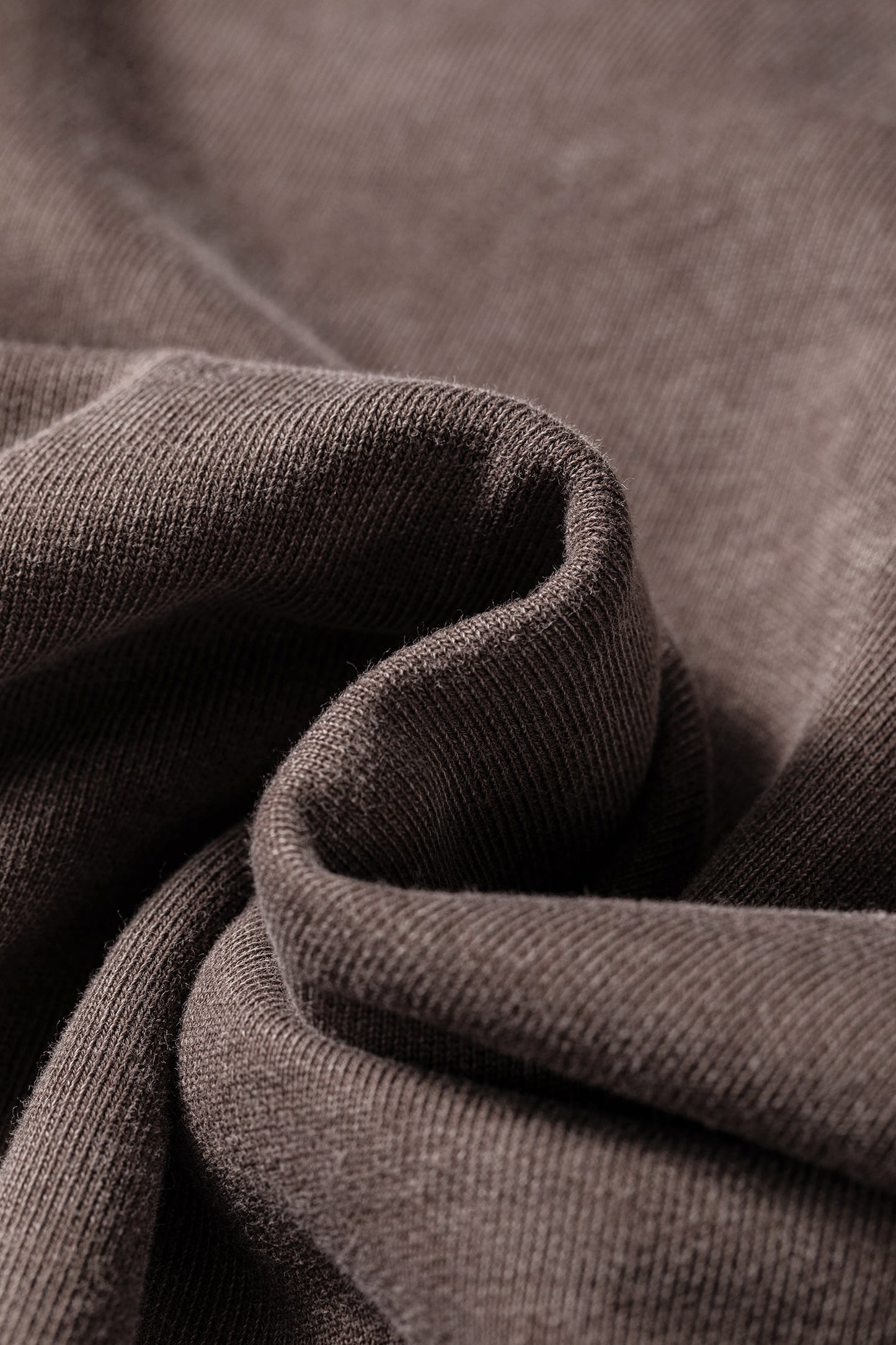 Mineral Wash Reverse Seam 3/4 Sleeve Top