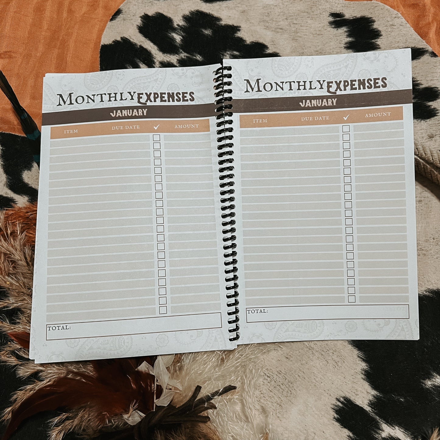 Floral - Bill Tracker