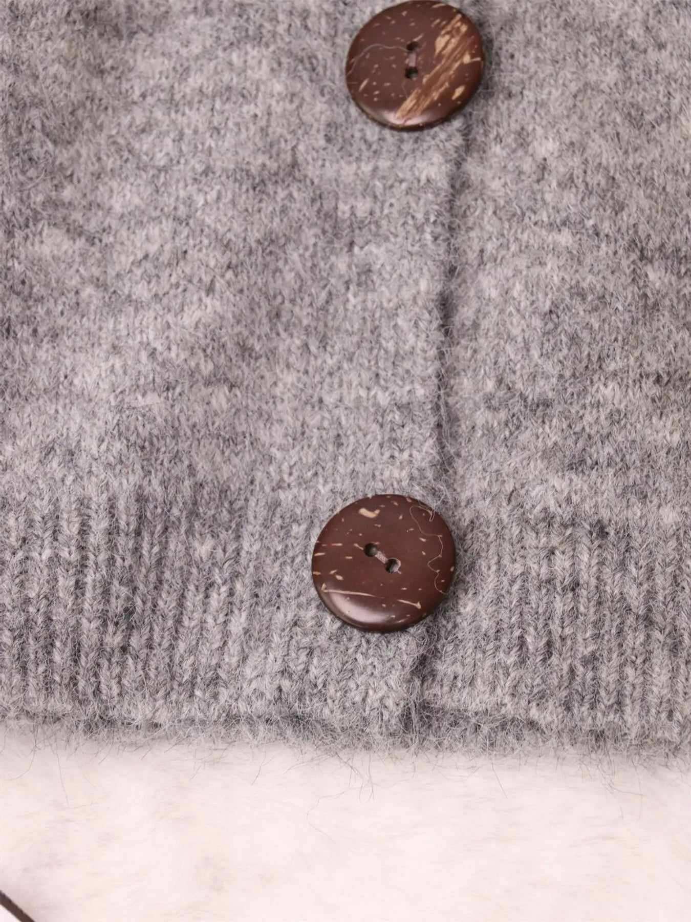 Women Button-Up Raglan Sleeve Cardigan Sweater