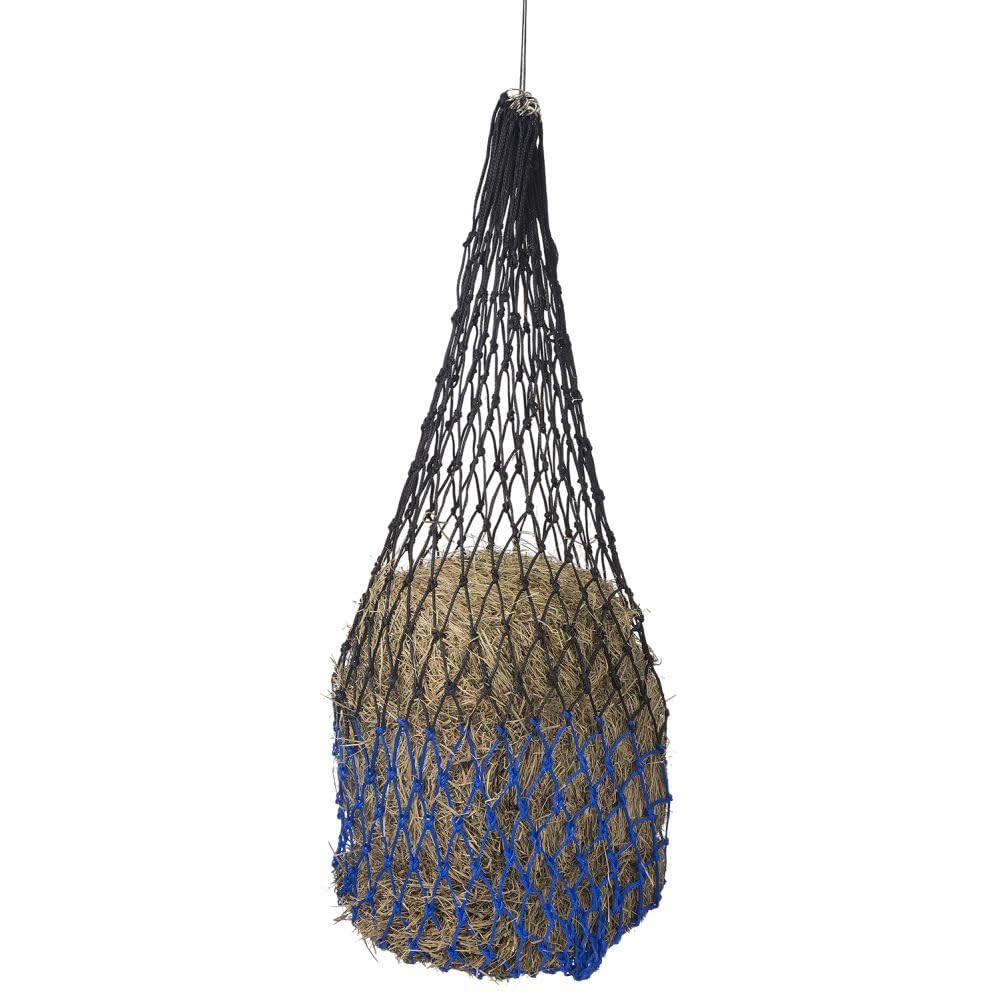 Tough 1 Slow Feed Two-Tone Hay Net Royal Blue/Black