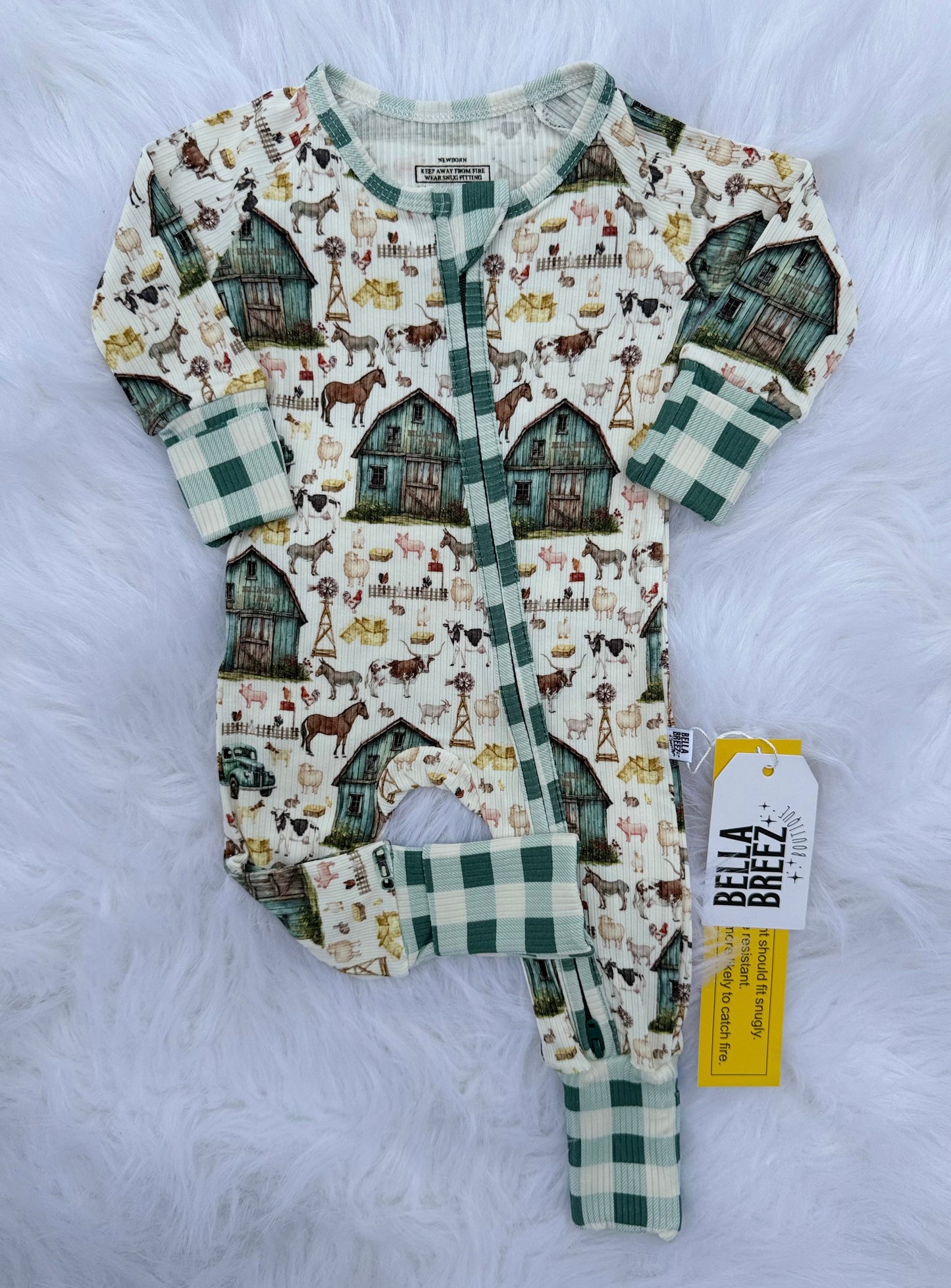 BBB Farm Ribbed Bamboo Sleeper