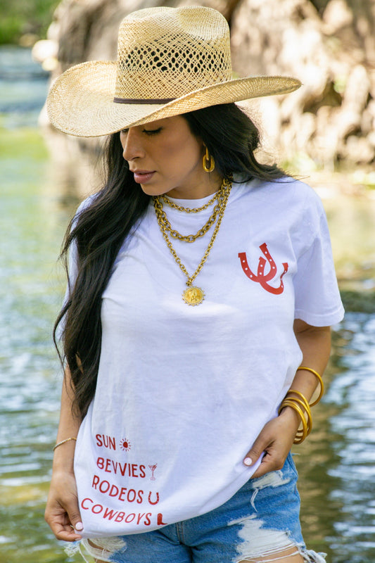 SUN & BEVVIES TEE