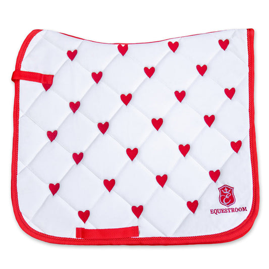 Queen Of Hearts Saddle Pad