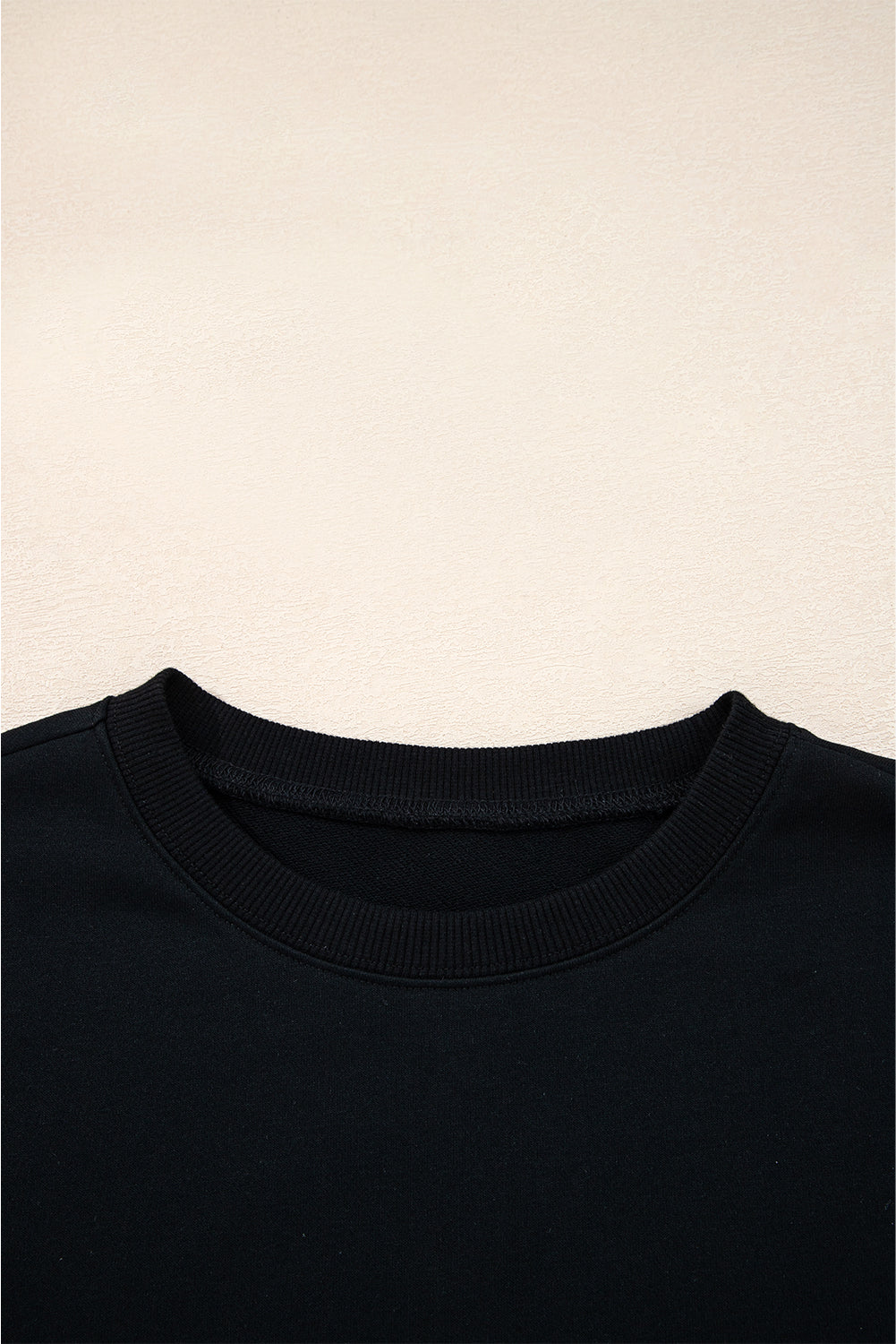 Varsity Stripe Detail Drop Shoulder Oversized Sweatshirt