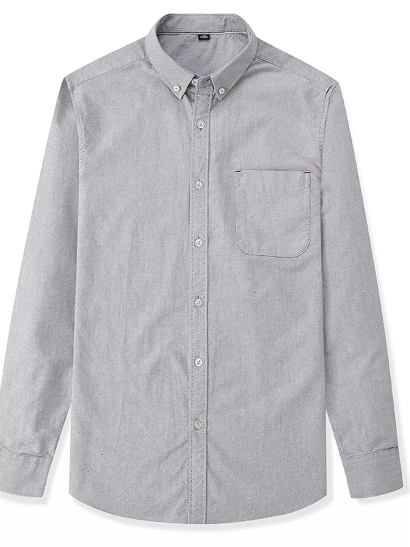 Men's Full Size Button Up Long Sleeve Shirt Plus Size