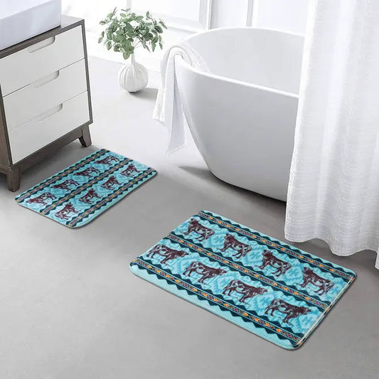 Western 2pc Bath Mat