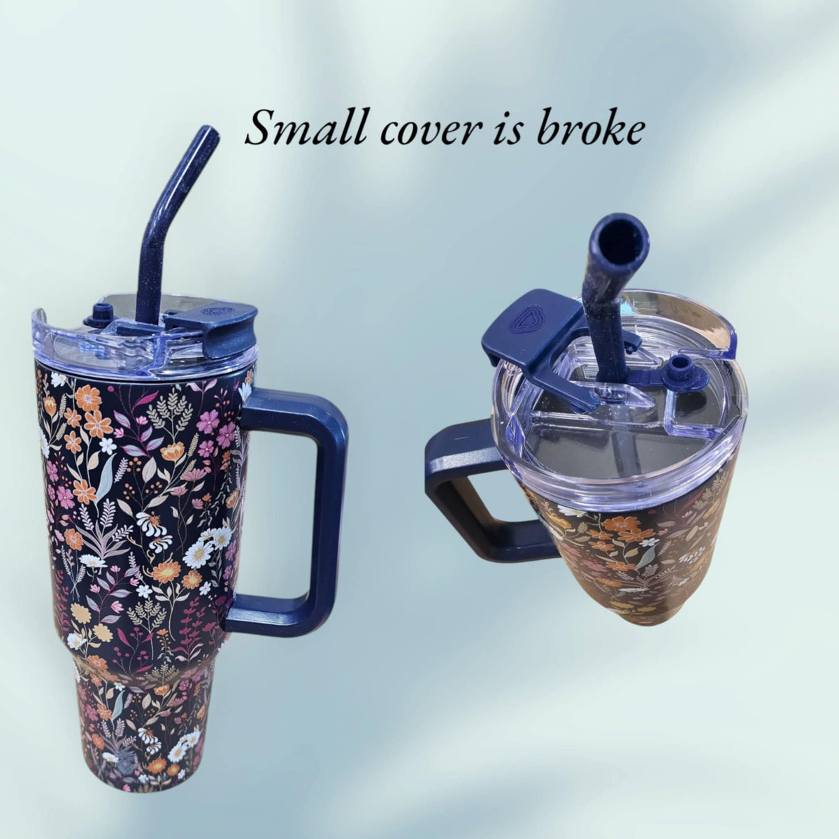 40oz Simply Southern Navy Field Tumbler (M11)