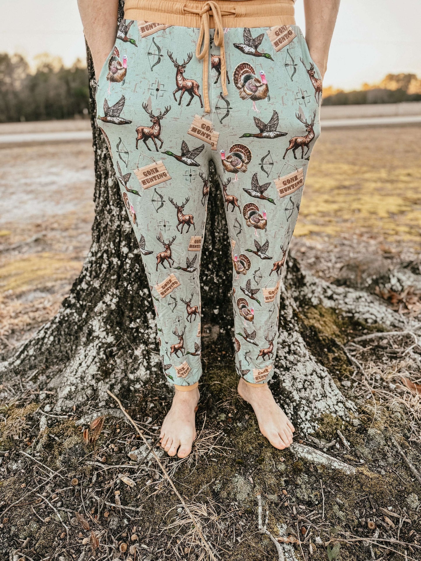 Hunting Adult Bamboo PJ Pants
