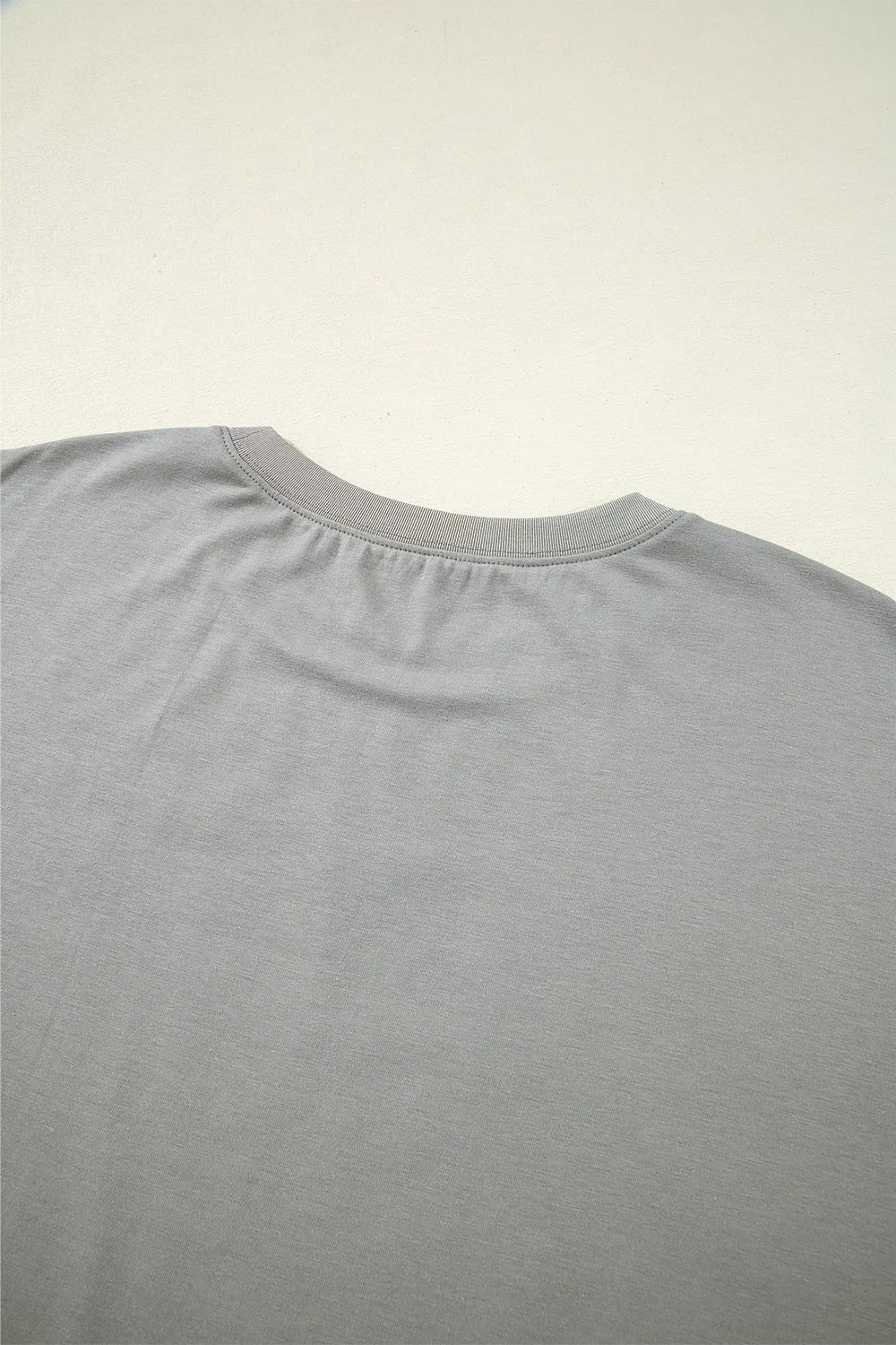Letter Graphic Round Neck Short Sleeve T-Shirt