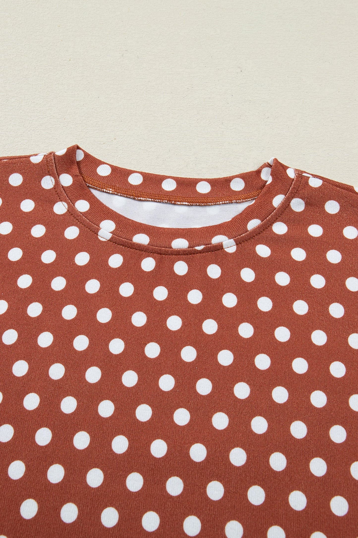 Polka Dot Top and Shorts Set