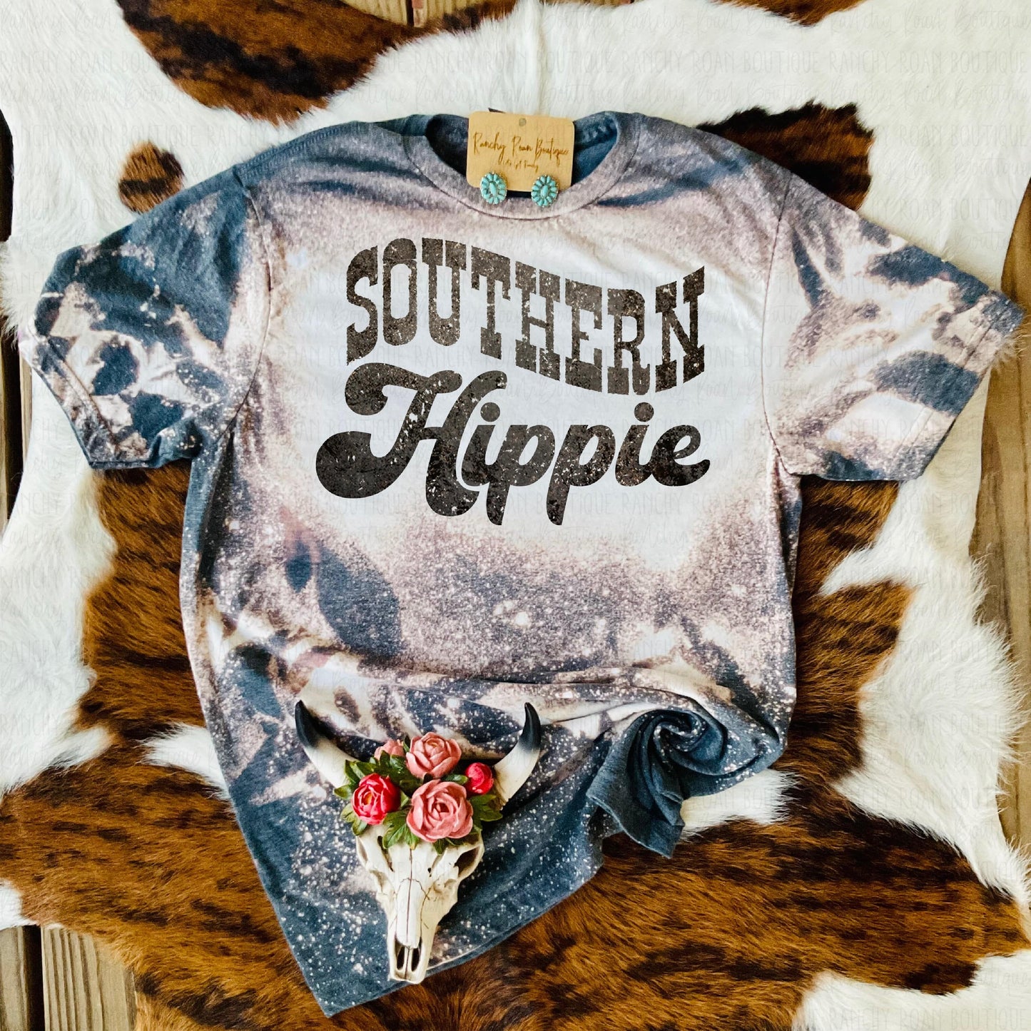Southern Hippie Western Tee