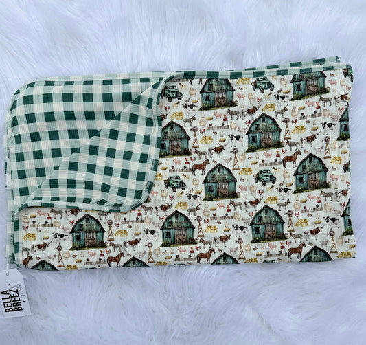 BBB Farm Bamboo Blanket