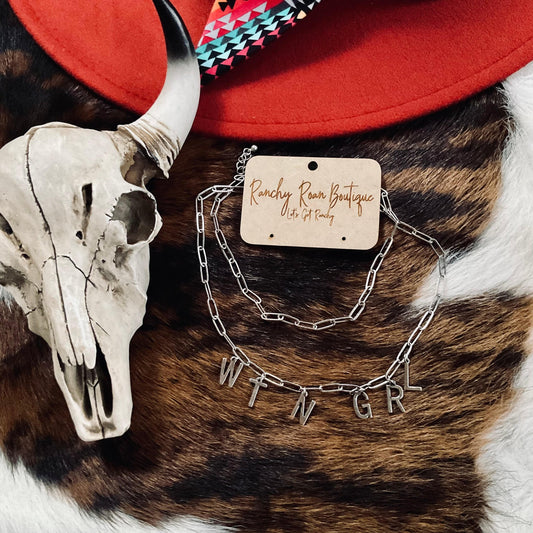 Western Girl Chain 2 Row Choker