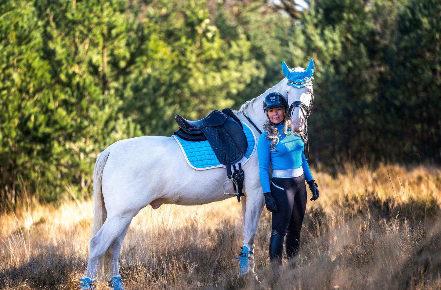 Alice Blue Saddle Pad