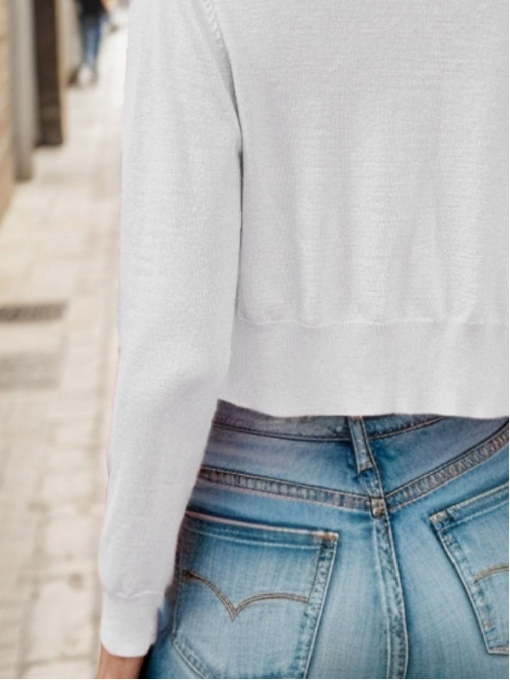 Women Button Up Long Sleeve Cardigan