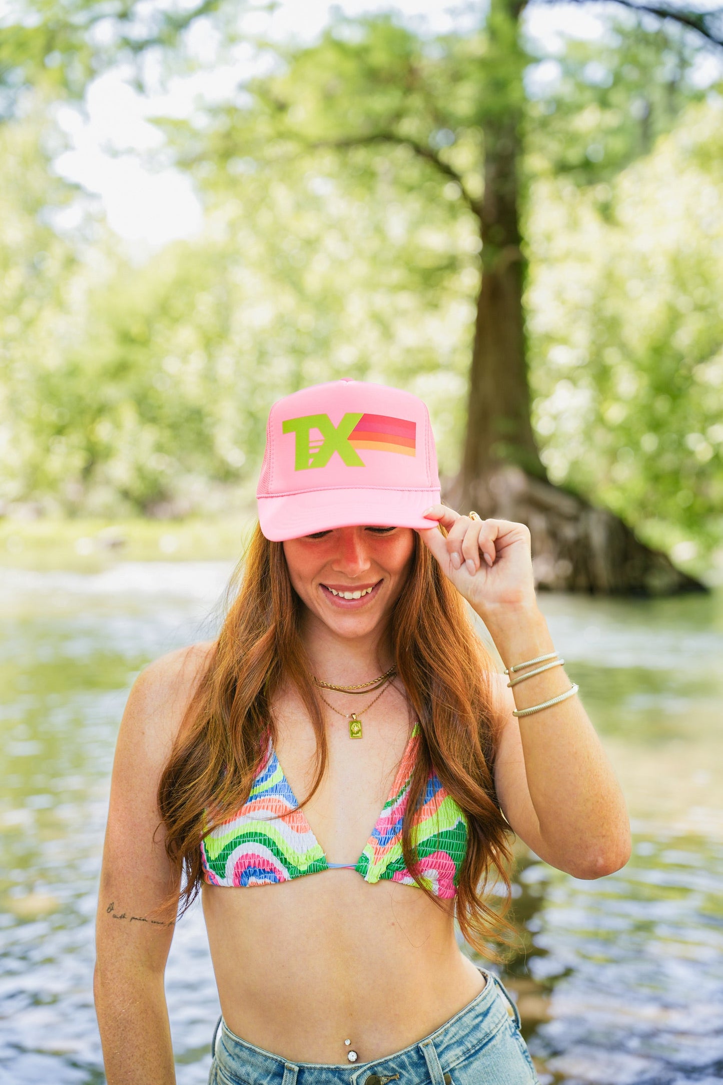 TX CUSTOM TRUCKER HAT