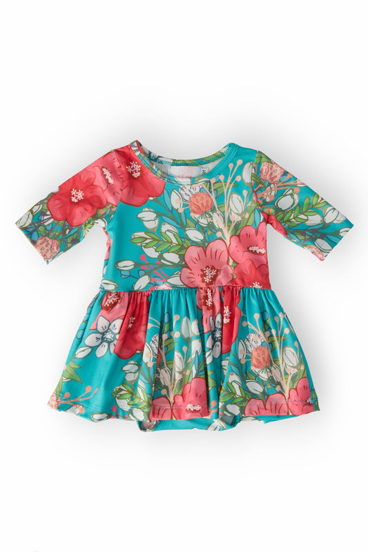 After the Rain 3/4 Sleeve Twirl Bodysuit