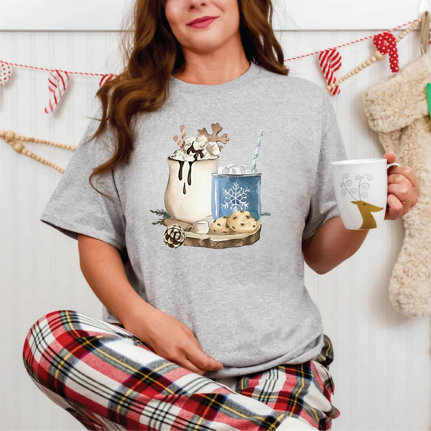 Hot Chocolate And Cookies Tees