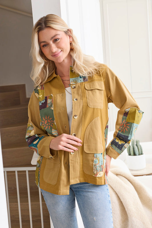 Rancher's Keepsake Shacket in Rodeo Clay